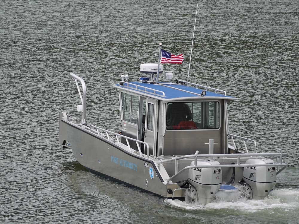 aluminum catamaran fishing boat