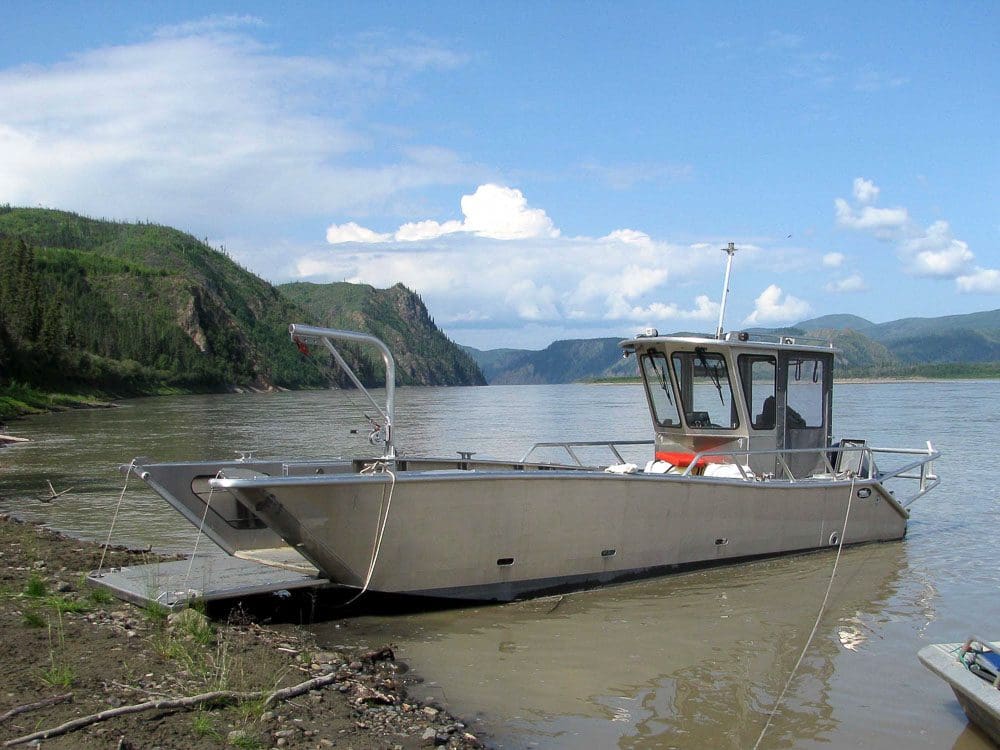 aluminum catamaran boats