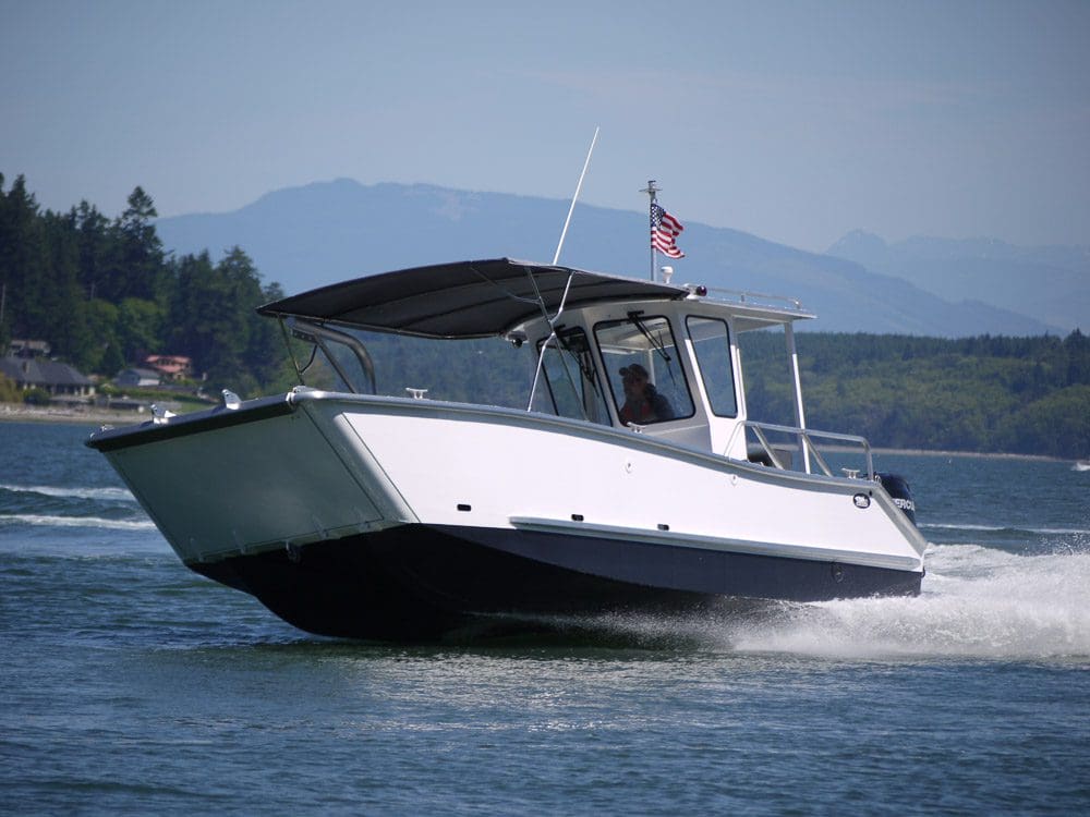 aluminum catamaran boats