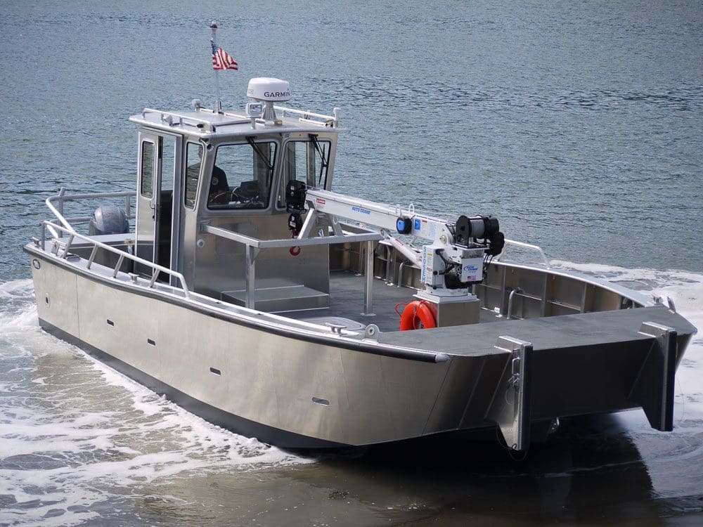 aluminum catamaran fishing boat