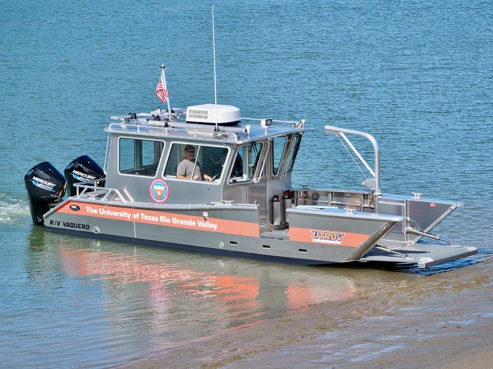 welded aluminum catamaran boats