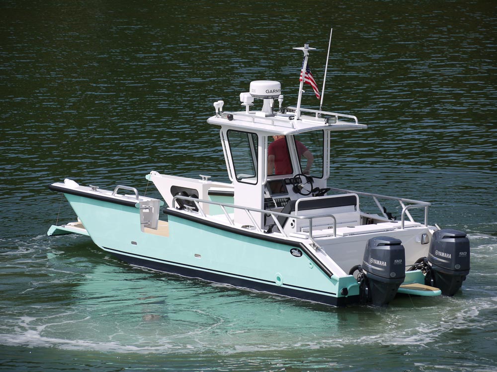 aluminum catamaran boats