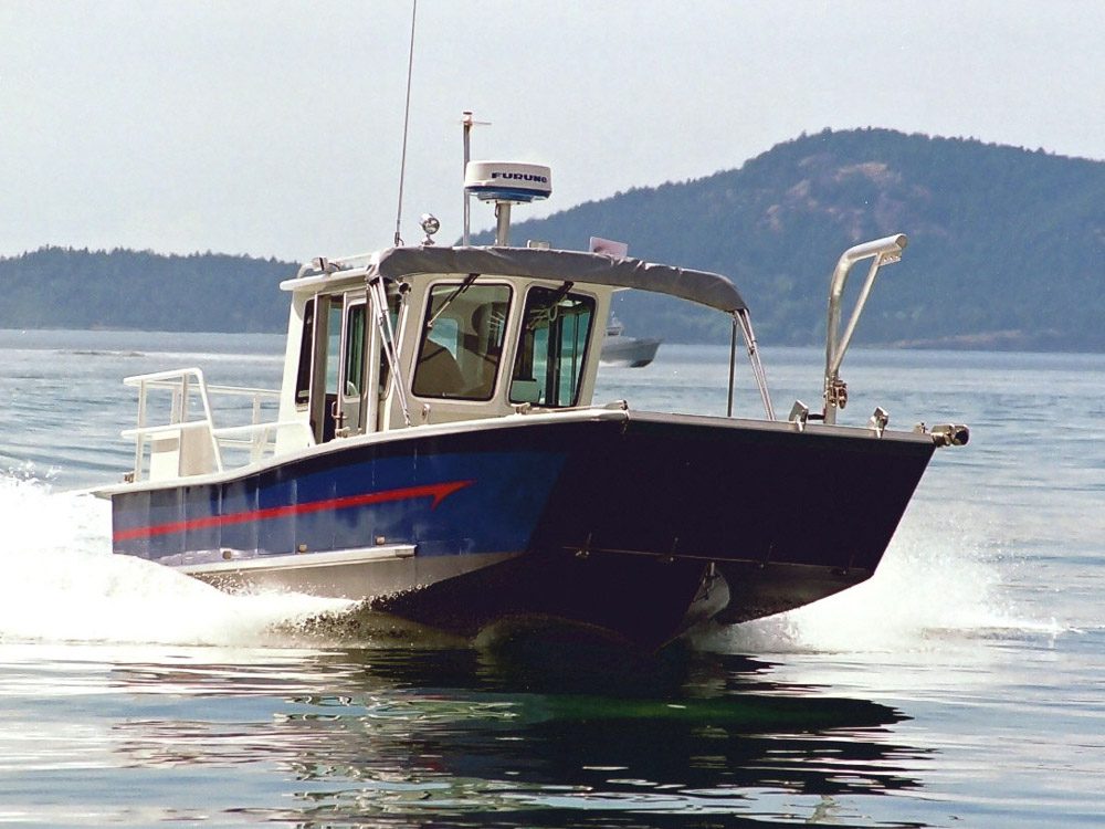 catamaran jon boat