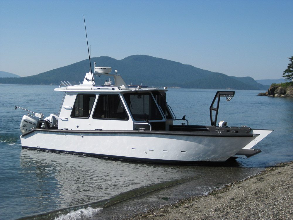 aluminum catamaran boats