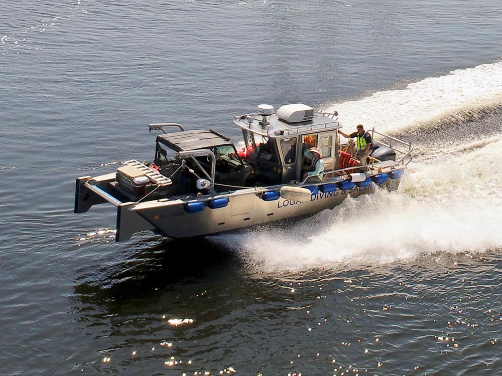 30ft catamaran boat