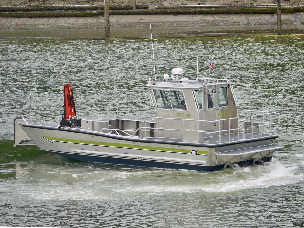 35 ft catamaran fishing boat