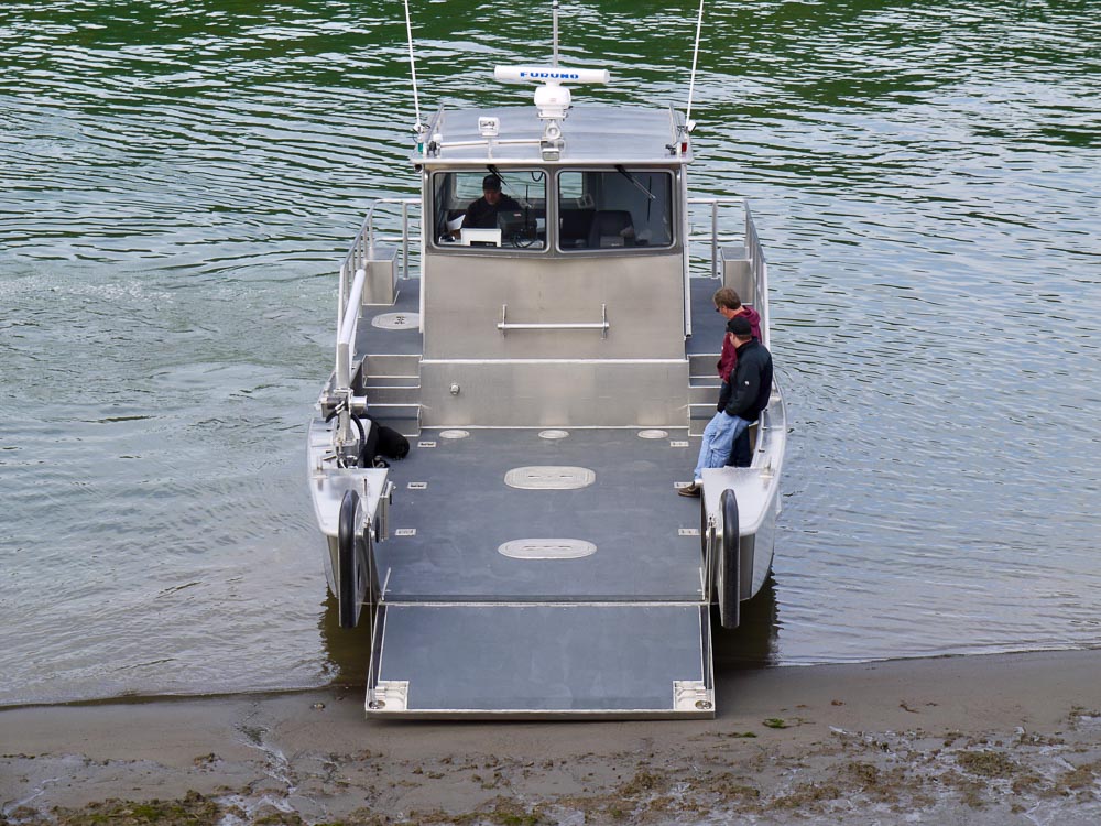 35 ft catamaran fishing boat