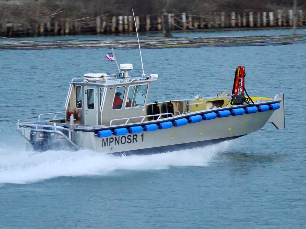 aluminium catamaran workboat