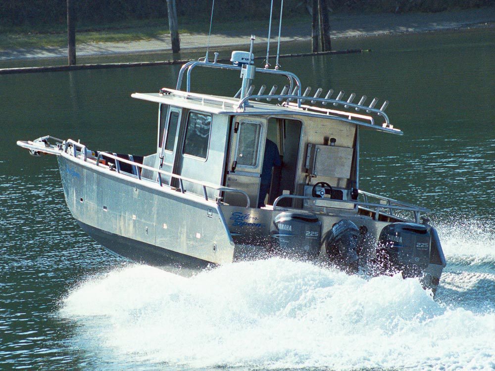 35 ft catamaran fishing boat