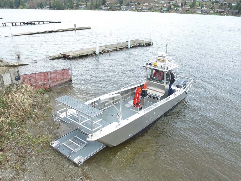 aluminum catamaran fishing boat