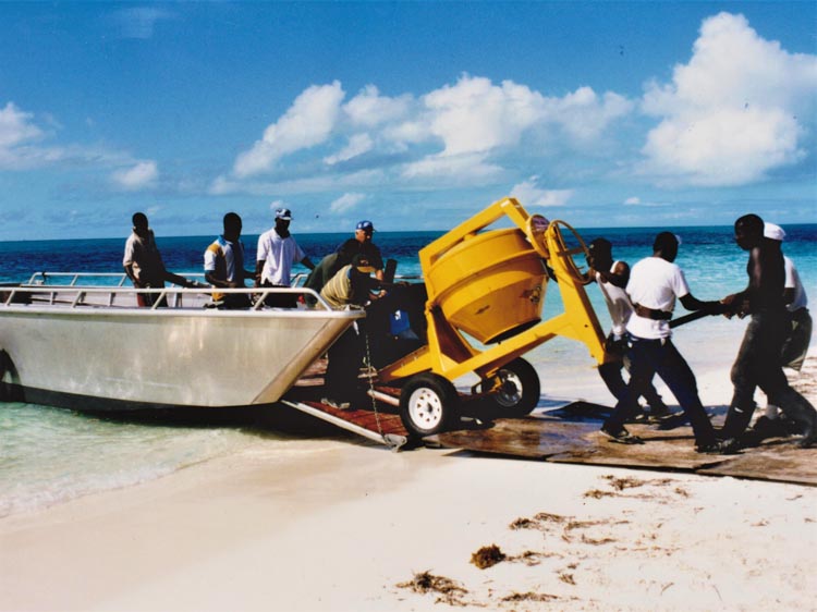 catamaran work boats