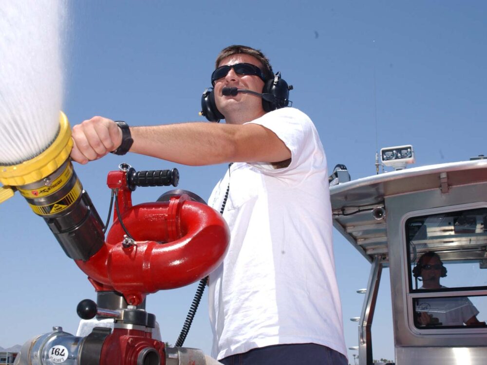 1- Single 500 GPM Monitor